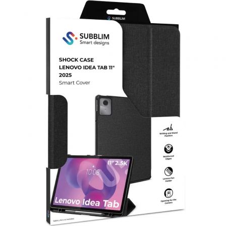 Subblim Shock Case para Lenovo Idea Tab 11 2025, Negra